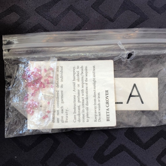 Scala Pink Strapless Formal Gown - Picture 16 of 16